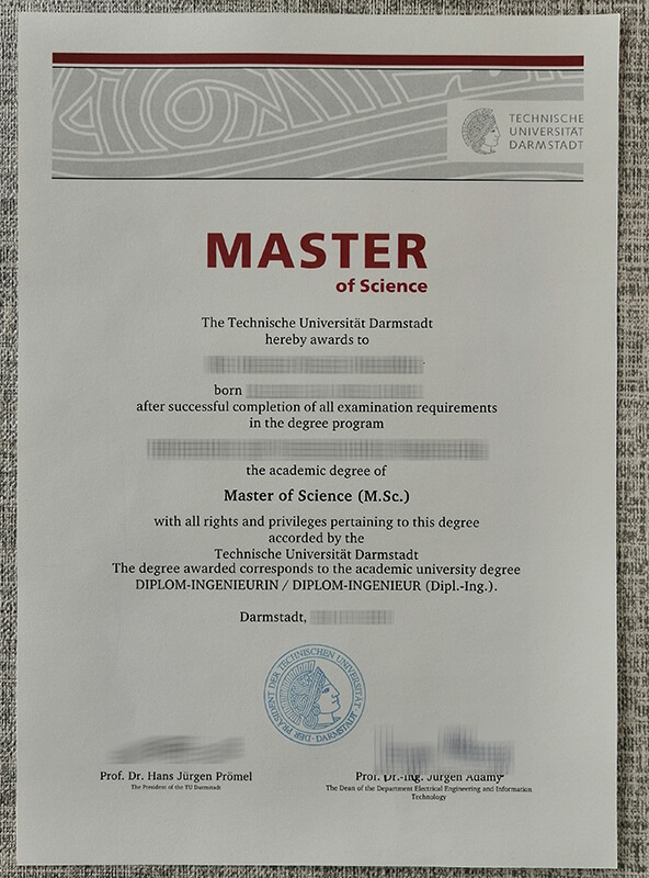 fake Darmstadt University of Technology diplomas