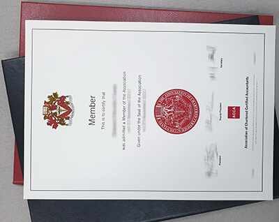 ACCA certificate