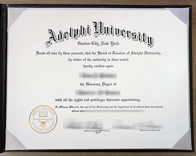 Adelphi university diploma
