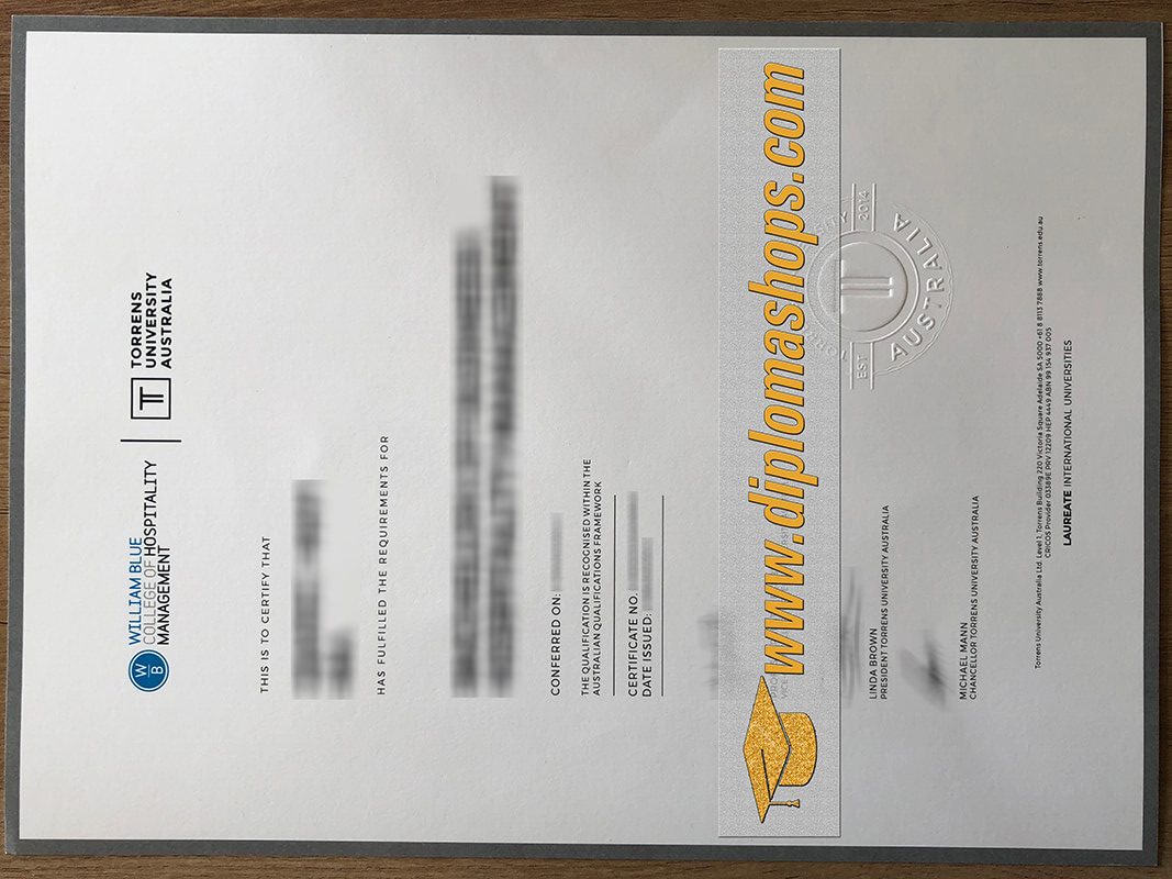 Australia Torrens University diploma