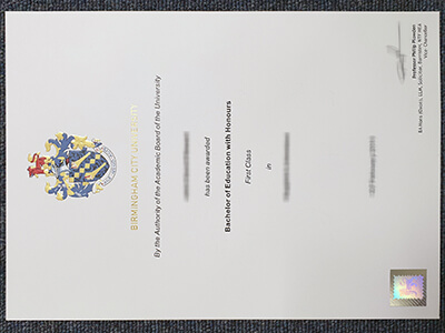 Birmingham City University degree