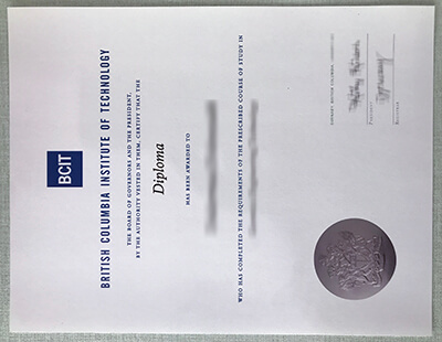 British Columbia Institute of Technology diploma