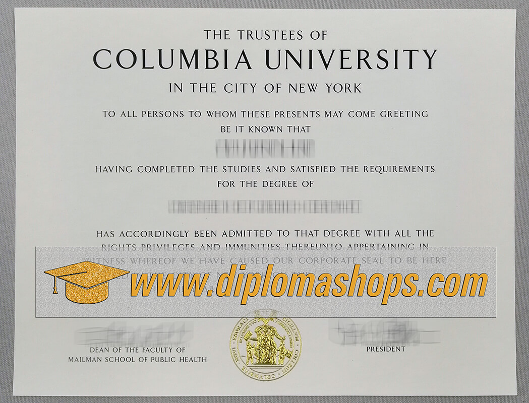 Columbia University fake diploma