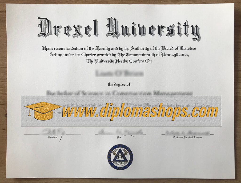 Drexel University fake diploma