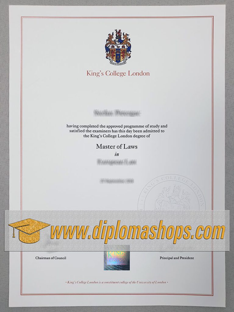 King's College London fake degree certificate King's College London fake degree certificate