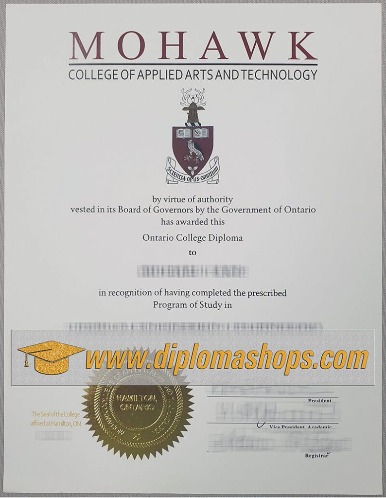 Mohawk college of Applied arts and technology diploma Mohawk college of Applied arts and technology diploma