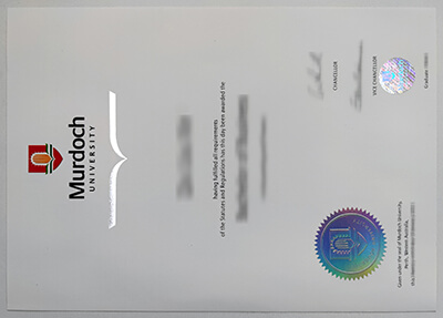 Murdoch University diploma