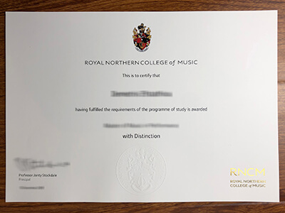 Royal Northern College of Music degree