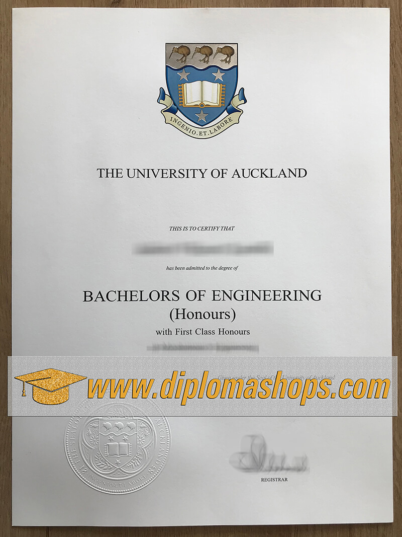 The University of Auckland fake diploma