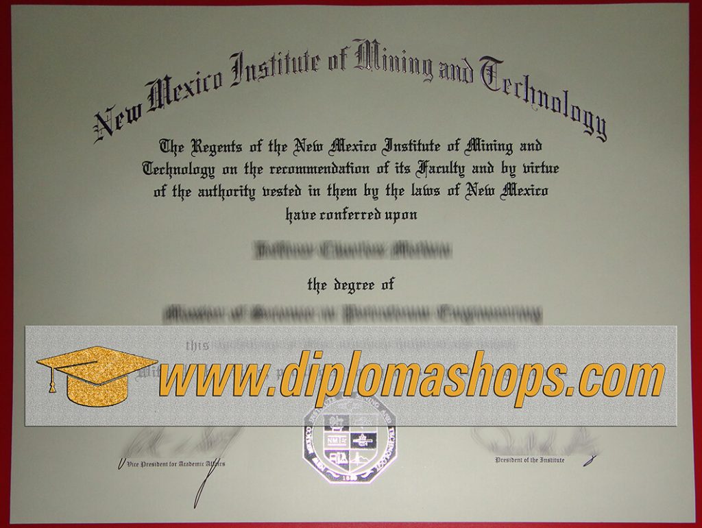 The University of New Mexico diploma
