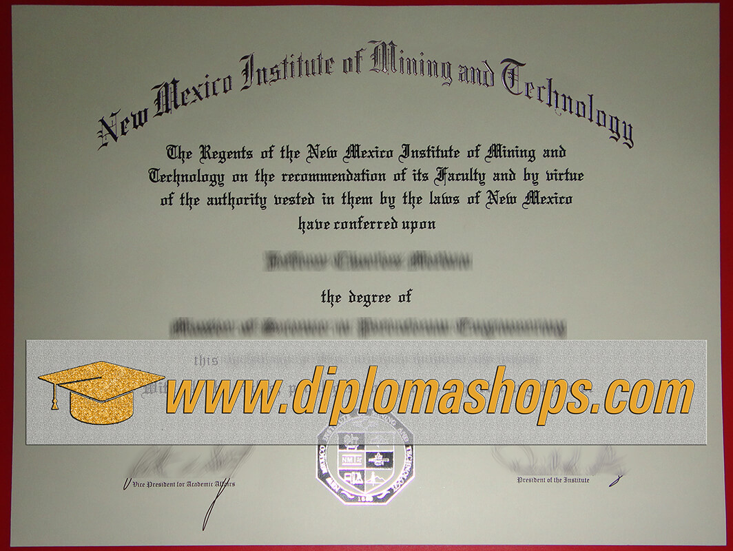 The University of New Mexico diploma
