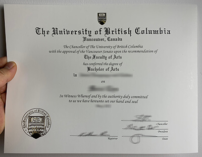 UBC diploma
