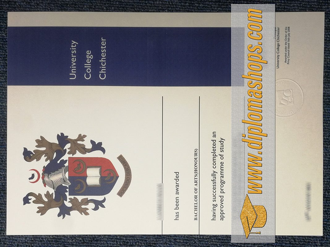 University College Chichester fake degree