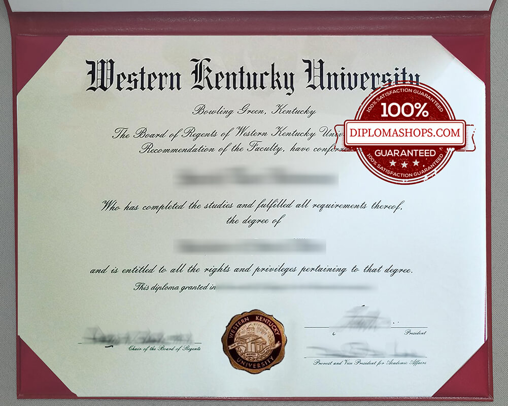 fake Western Kentucky University diploma fake Western Kentucky University diploma