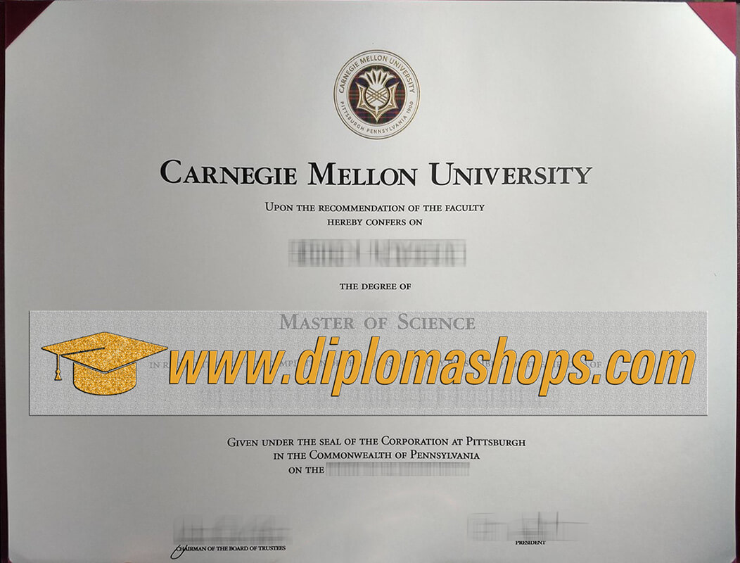fake Carnegie Mellon University diploma