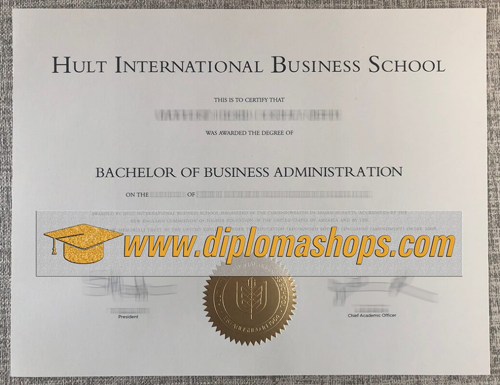 fake Hult International Business School diploma