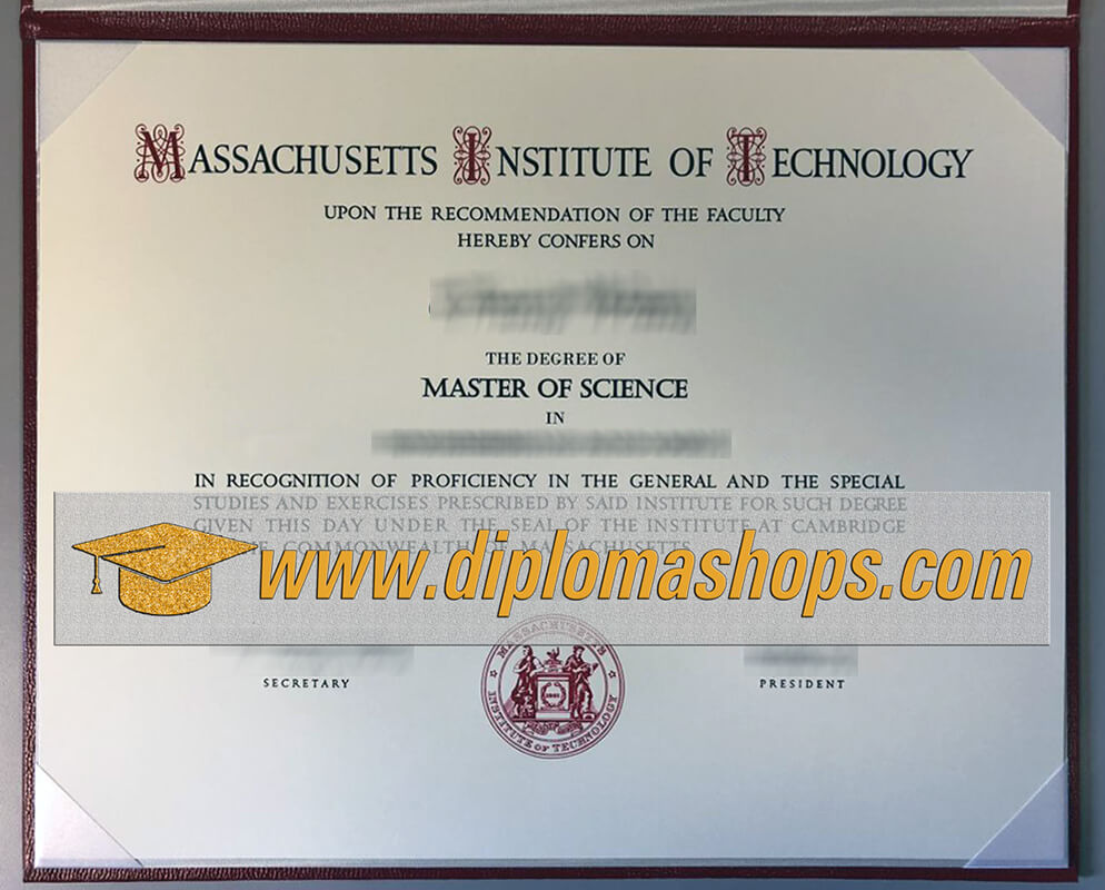 fake Massachusetts Institute of Technology diploma