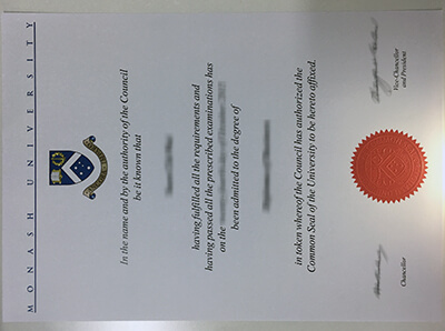 fake Monash University phony diploma
