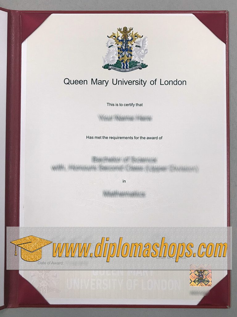 fake Queen Mary University of London degree