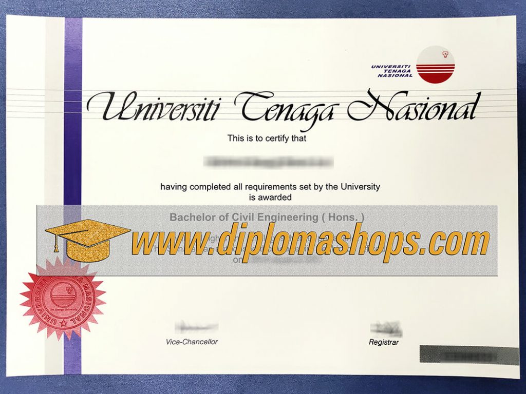 fake Universiti Tenaga Nasional diploma