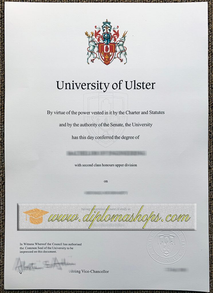 fake University of Ulster degree