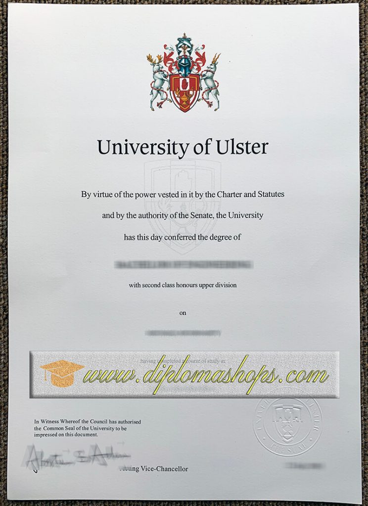 fake University of Ulster degree