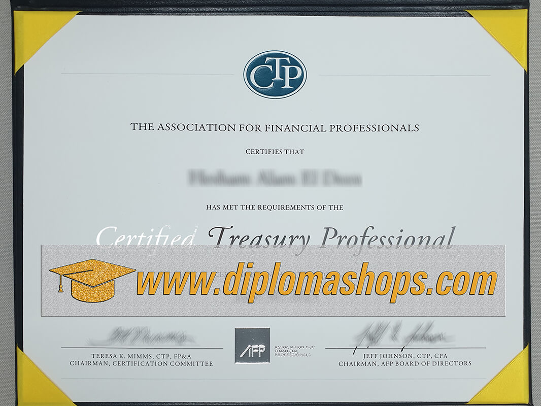 CTP fake certificate