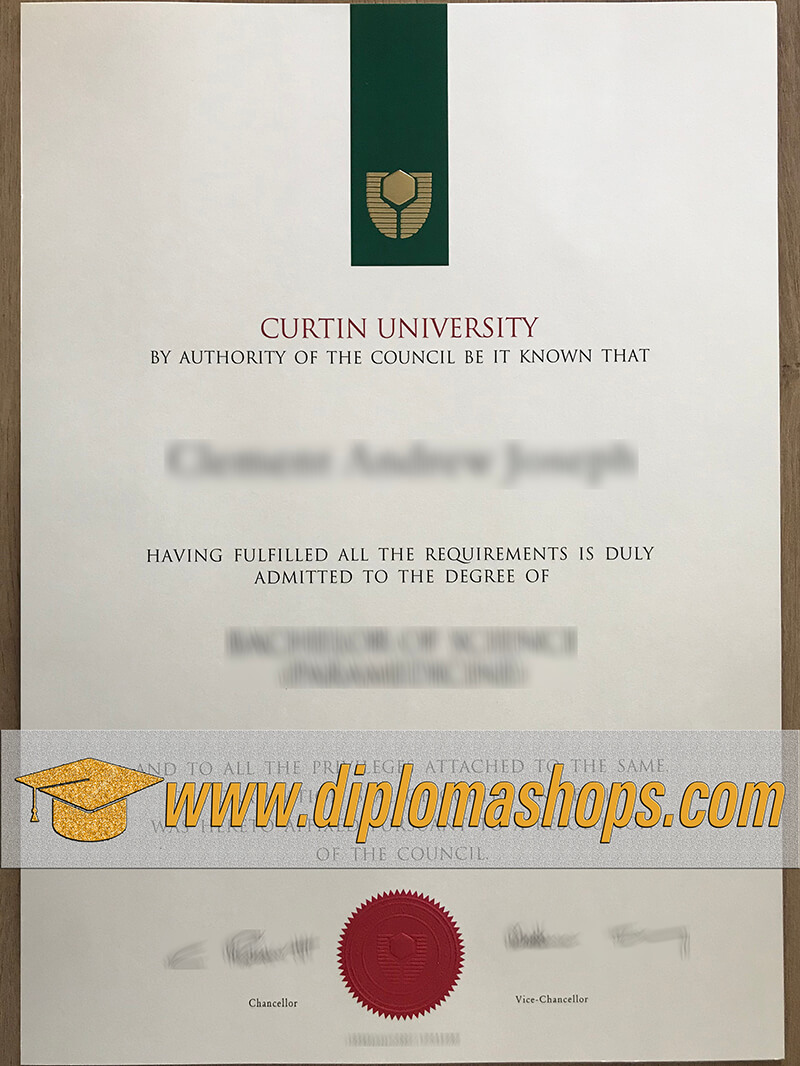Fake Curtin University diploma certificate Fake Curtin University diploma certificate