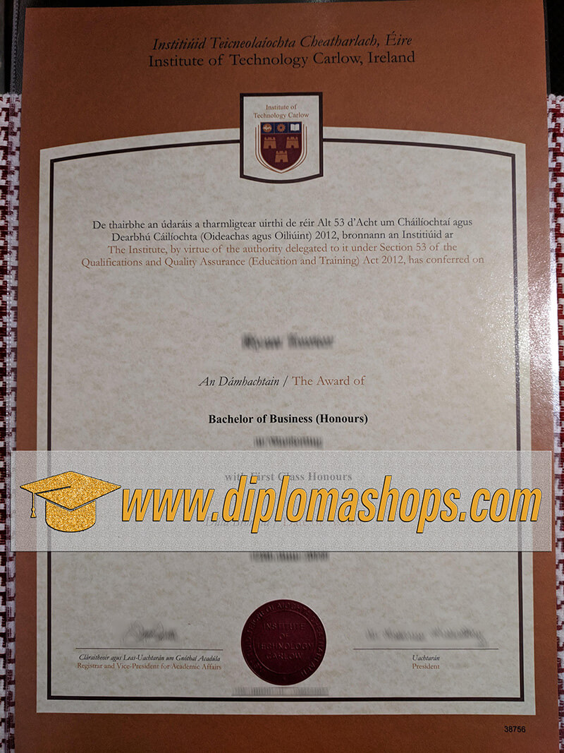 Institute of Technology Carlow diploma