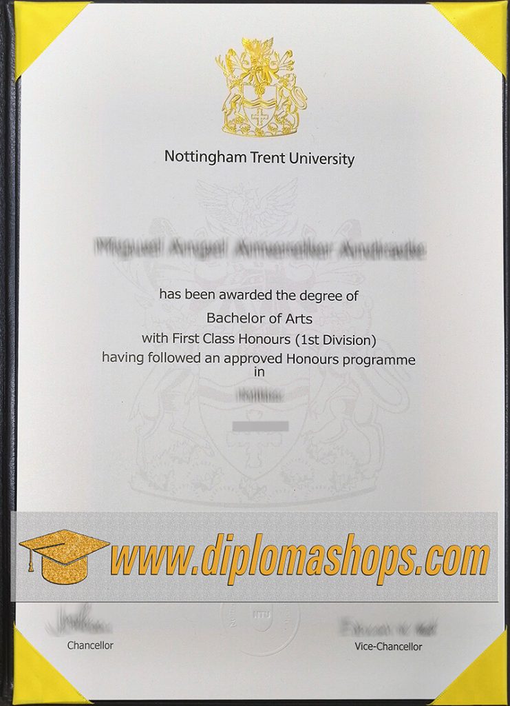 Nottingham Trent University fake degree