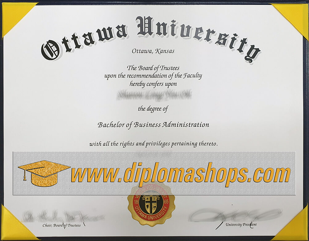 Ottawa University diploma