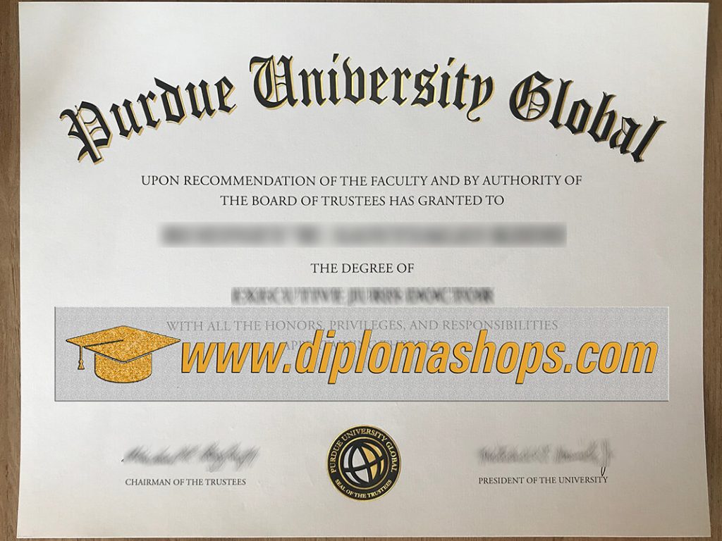 Purdue University Global fake diploma Purdue University Global fake diploma