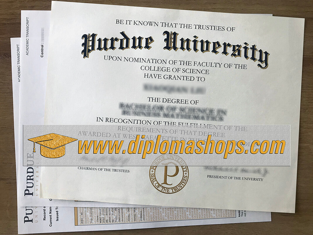 Purdue University fake diploma