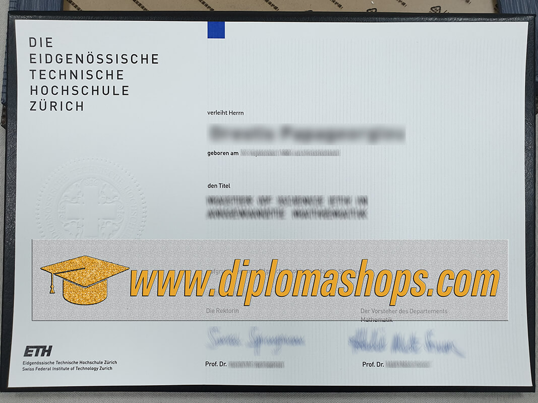 Swiss Federal Institute of Technology in Zurich diploma