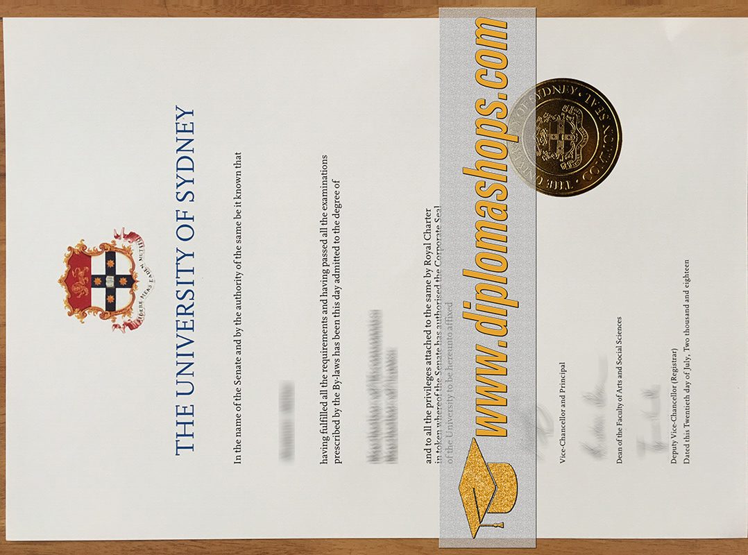 The University of Sydney fake diploma