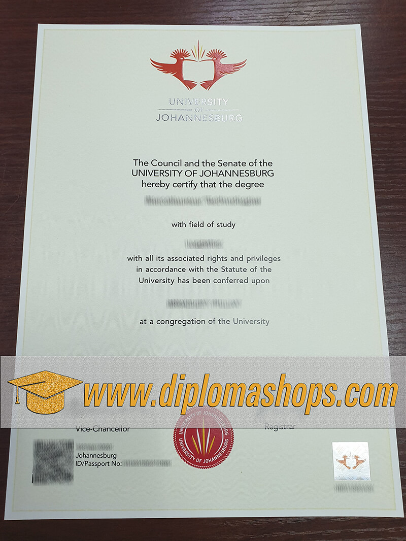 University of Johannesburg fake diploma University of Johannesburg fake diploma