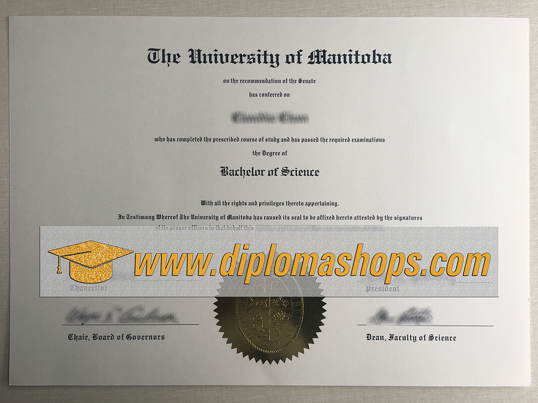 University of Manitoba diploma