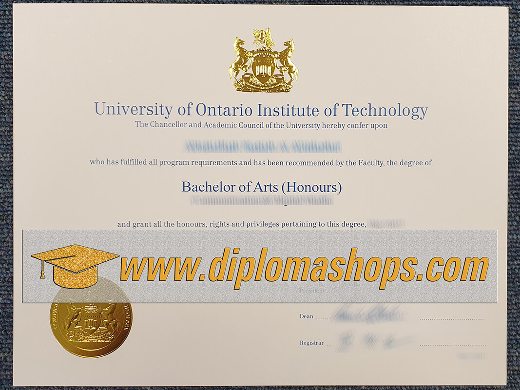 University of Ontario Institute of Technology diploma