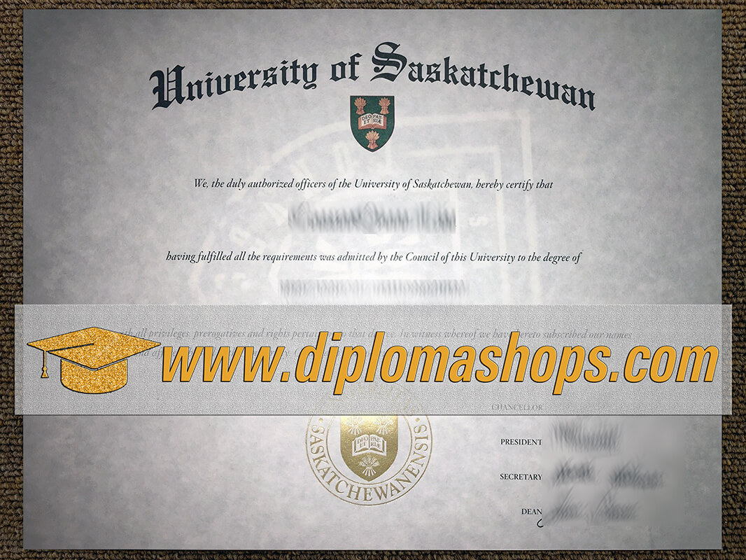 University of Saskatchewan fake diploma