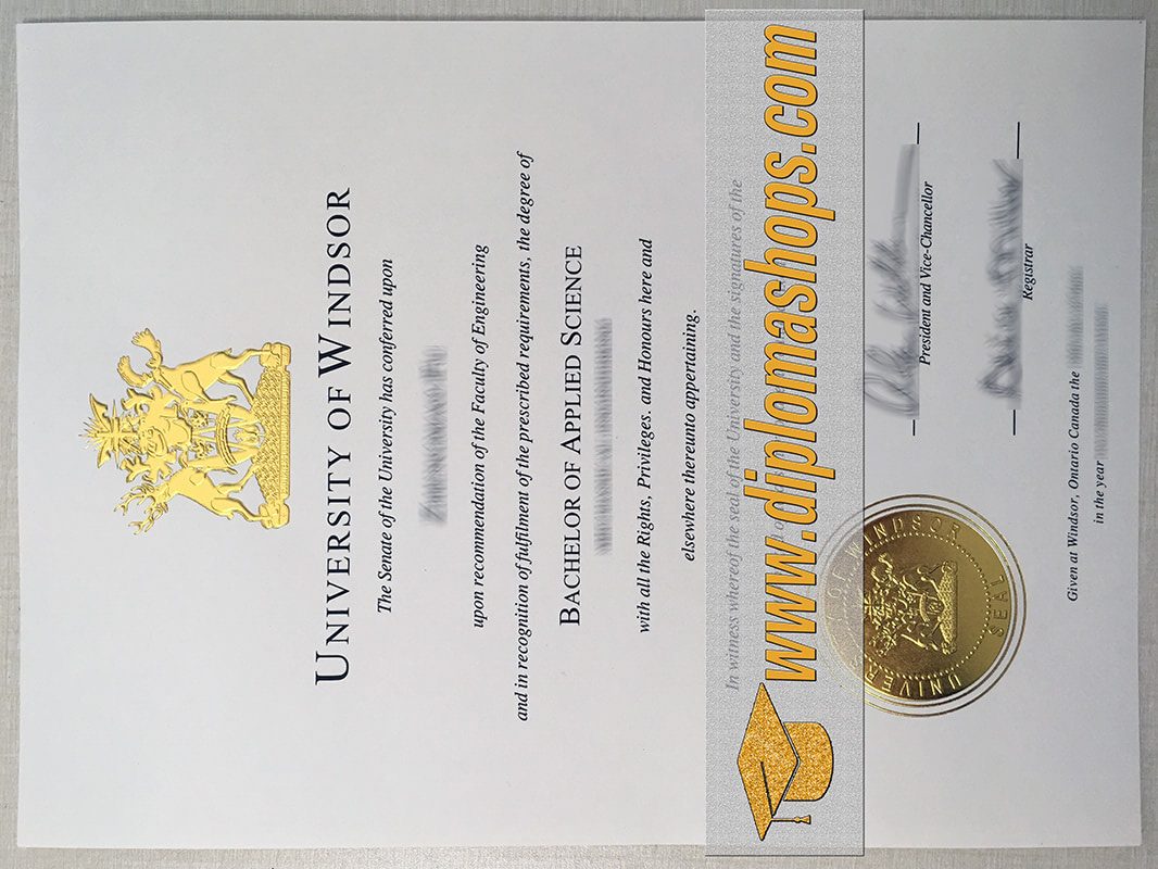 University of Windsor fake diploma