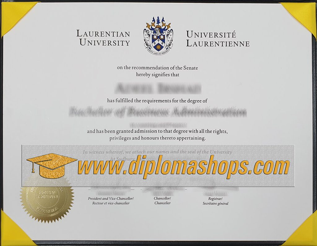 fake Laurentian University diploma