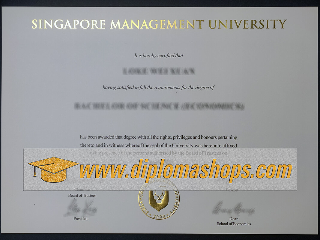 fake singapore management university diploma