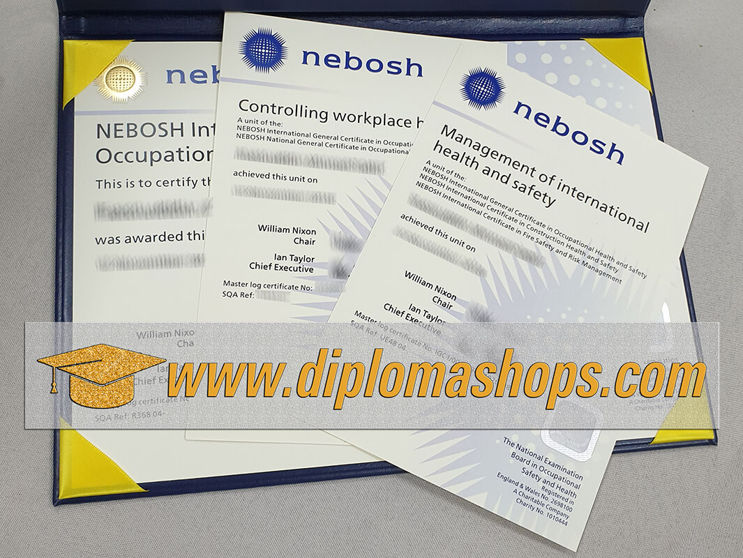 Nebosh IGC certificate
