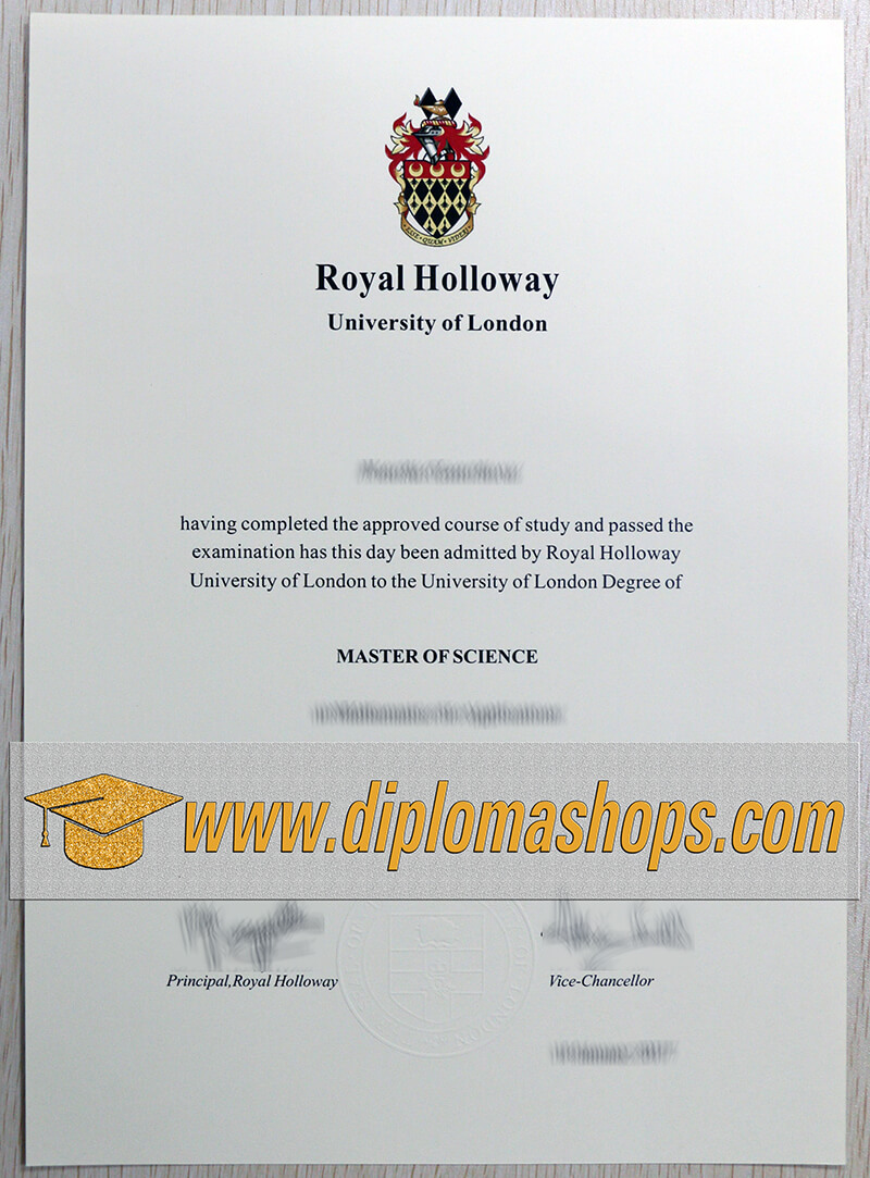 Royal Holloway University of London fake degree