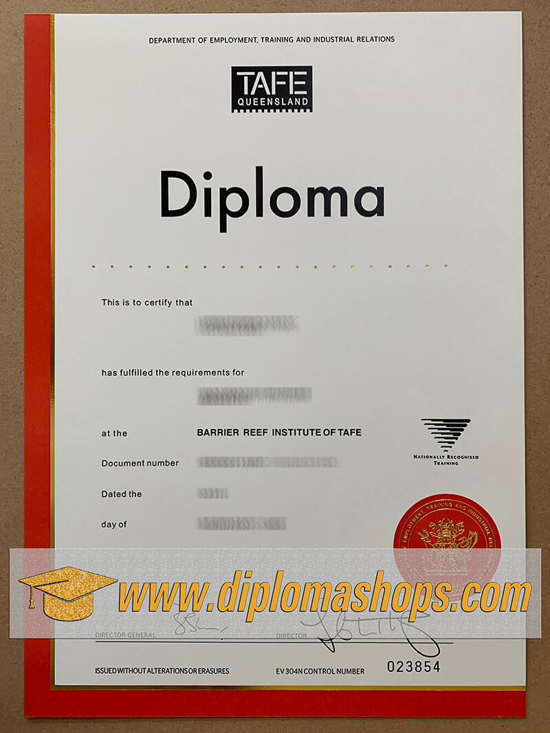 buy TAFE Queensland diploma