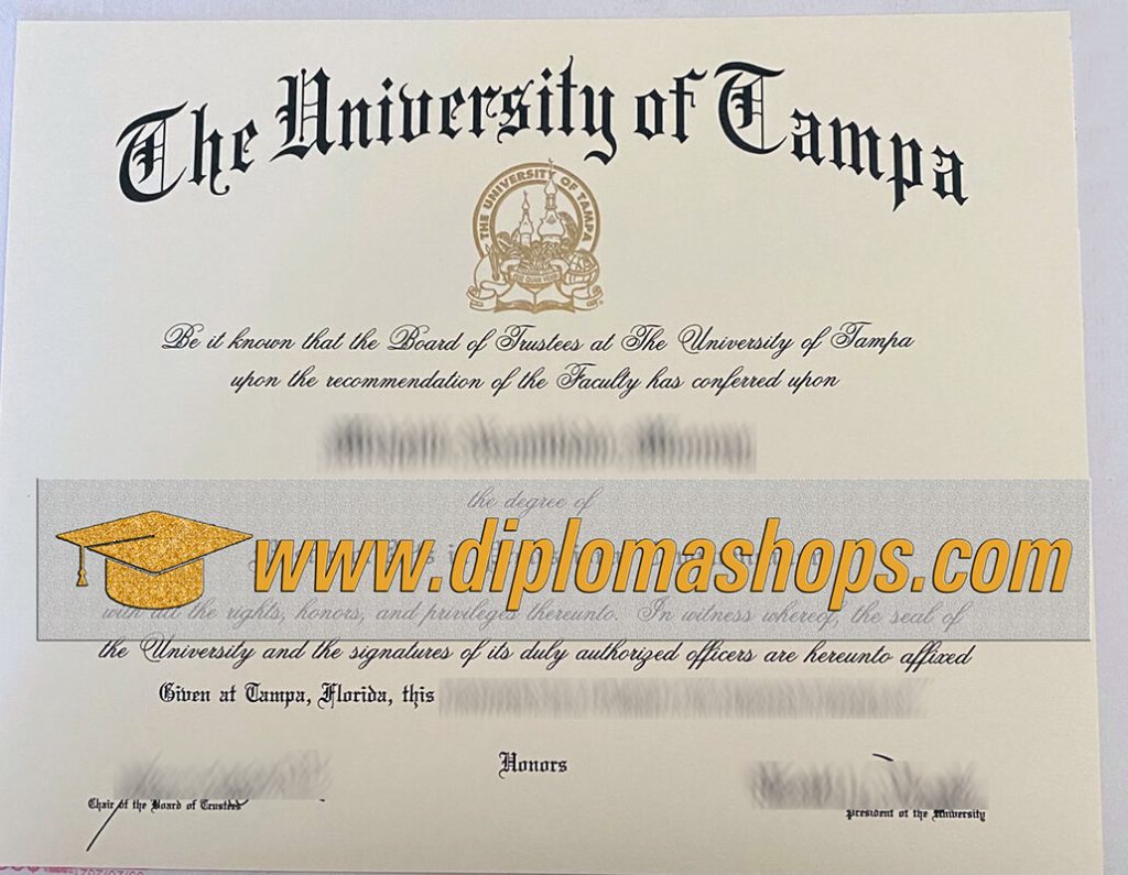 Fake a university of tampa diploma a very easy way