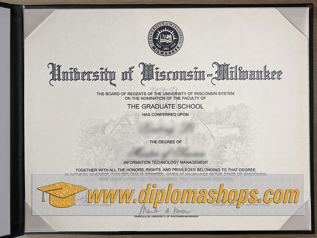 University of Wisconsin Milwaukee diploma