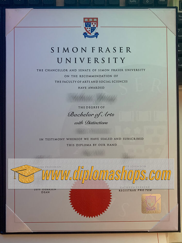 buy Simon Fraser University diploma