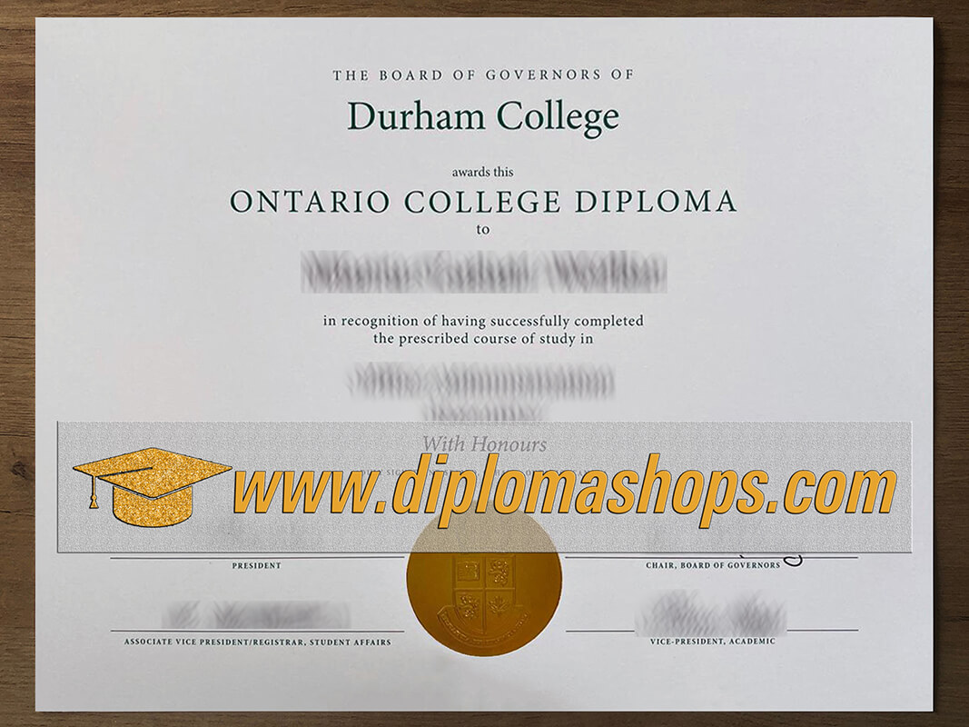 buy Durham College fake diploma