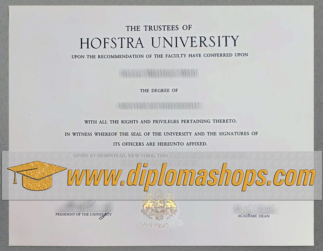 buy Hofstra University diploma